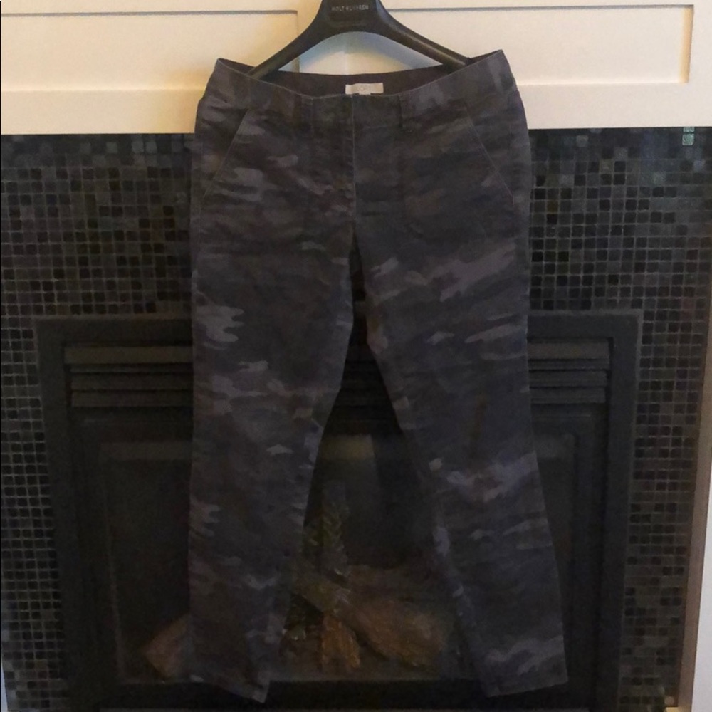 Camo cargo pants